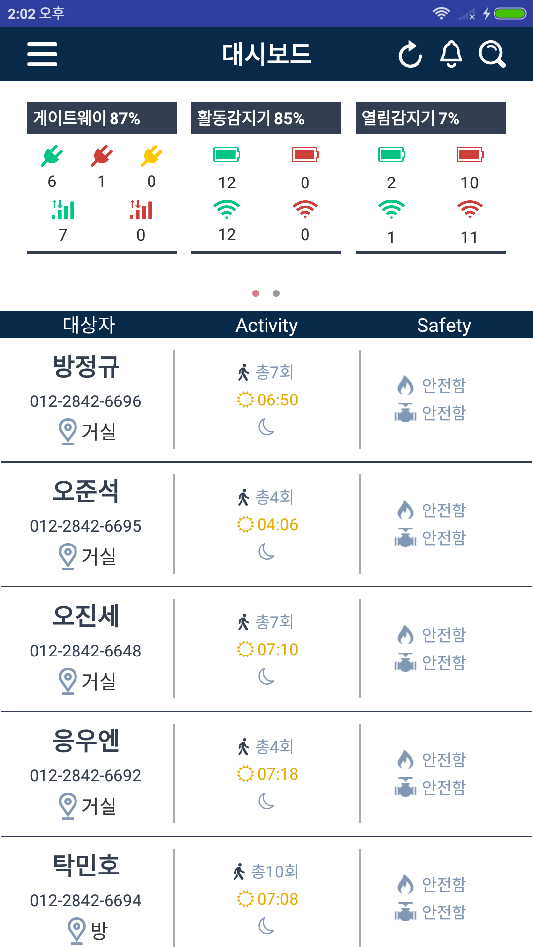 텔레가드 App